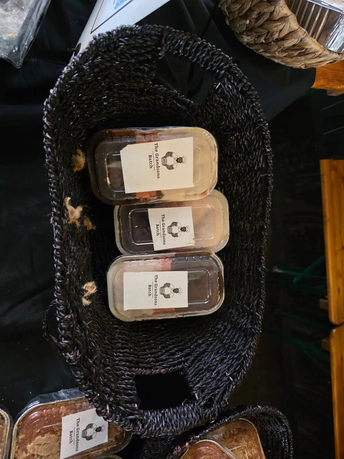 Individually wrapped mini loaves ready for a market pickup